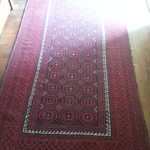 1940's hand tied rug