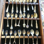 sterling & silverplate spoons
