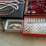 coral & sterling jewelry