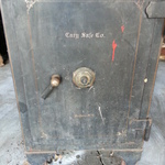 antique safe with keys & combination