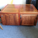 rosewood end tables