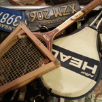 vintage tennis raquets