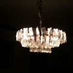 Viennese crystal chandelier circa 1960's