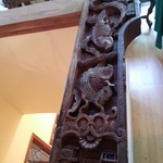 Asian carved panel
