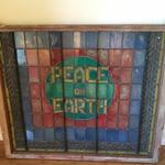 handmade peace sign