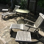 partial set Adirondack chairs