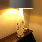Italian glass lamp
