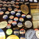 early political buttons