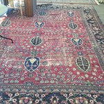 handmade rug great colors!