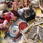 vintage toys and Halloween