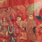 large red slk hanging depicting Guo Ziyi and immortals, China, 19th Century