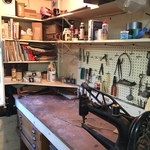 leather working table & machine
