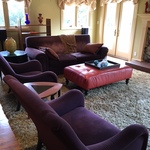 custom sofas and rug