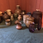 1960's thrown pots