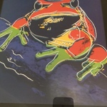 Warhol frog