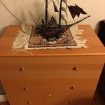 dresser and boat