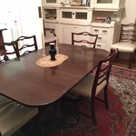 vintage dining table set