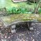 beautiful cement bench