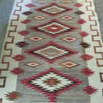 fine vintage Navajo rug