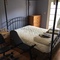 four poster metal bed