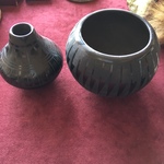 Mexican signed pots