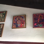Huichle yarn paintings