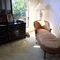chaise lounge and dresser