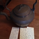 early German tea pot