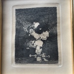 Goya etching