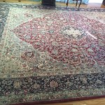 another view, beautiful hand tied rug