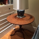 lamp and early table