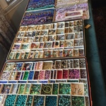 partial vintage bead collection
