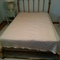 brass bed