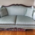 queen anne sofa